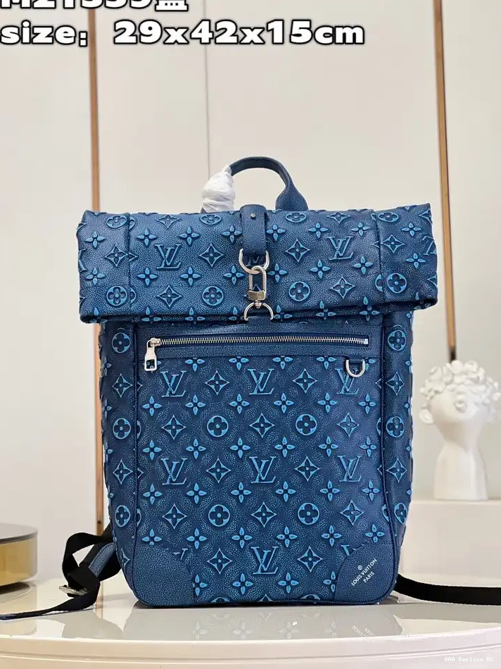 Aaa replica ru BACKPACK VUITTON ROLL TOP LOUIS 0612